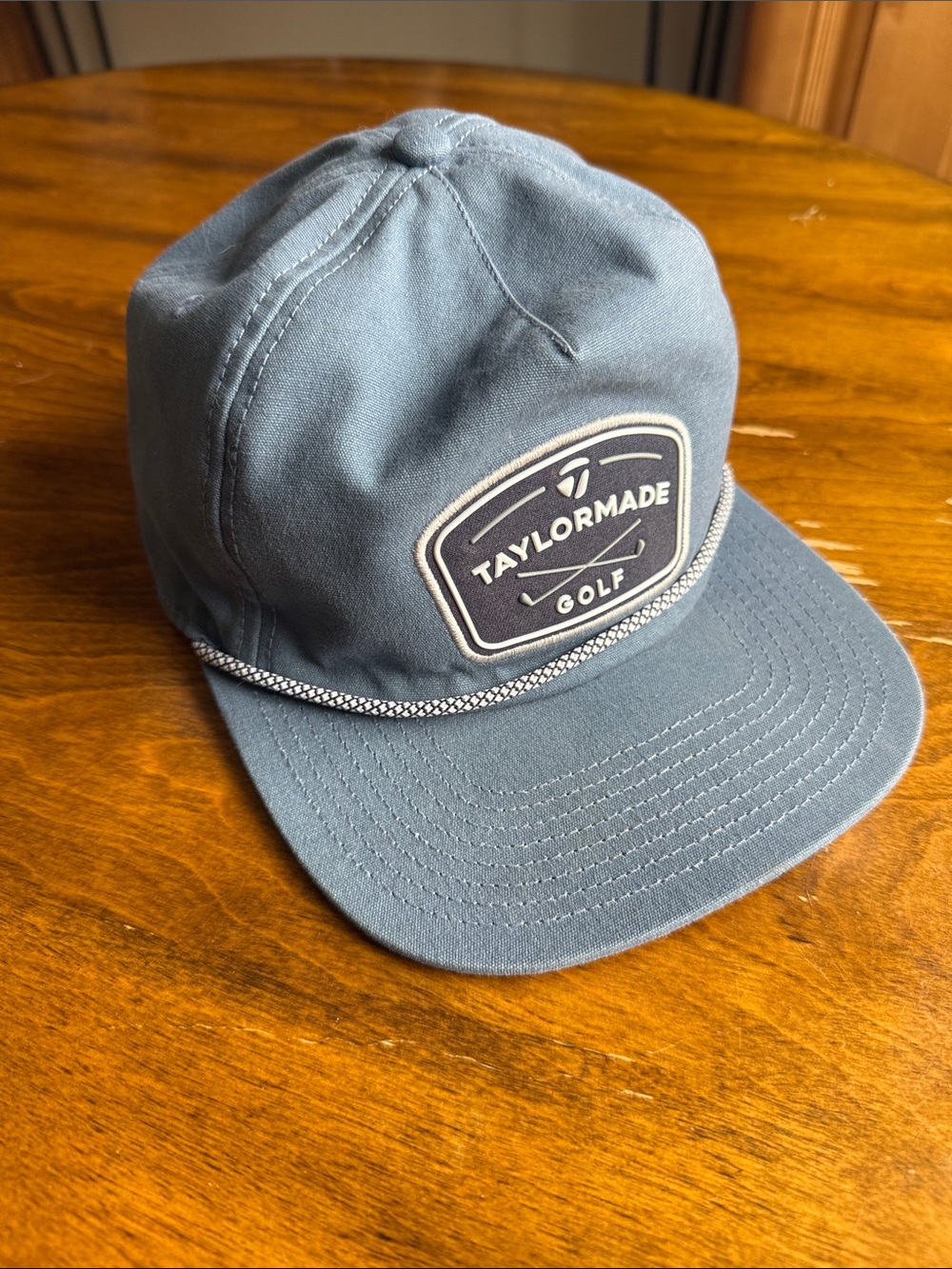 TaylorMade Blue Rope-Trim Golf Cap